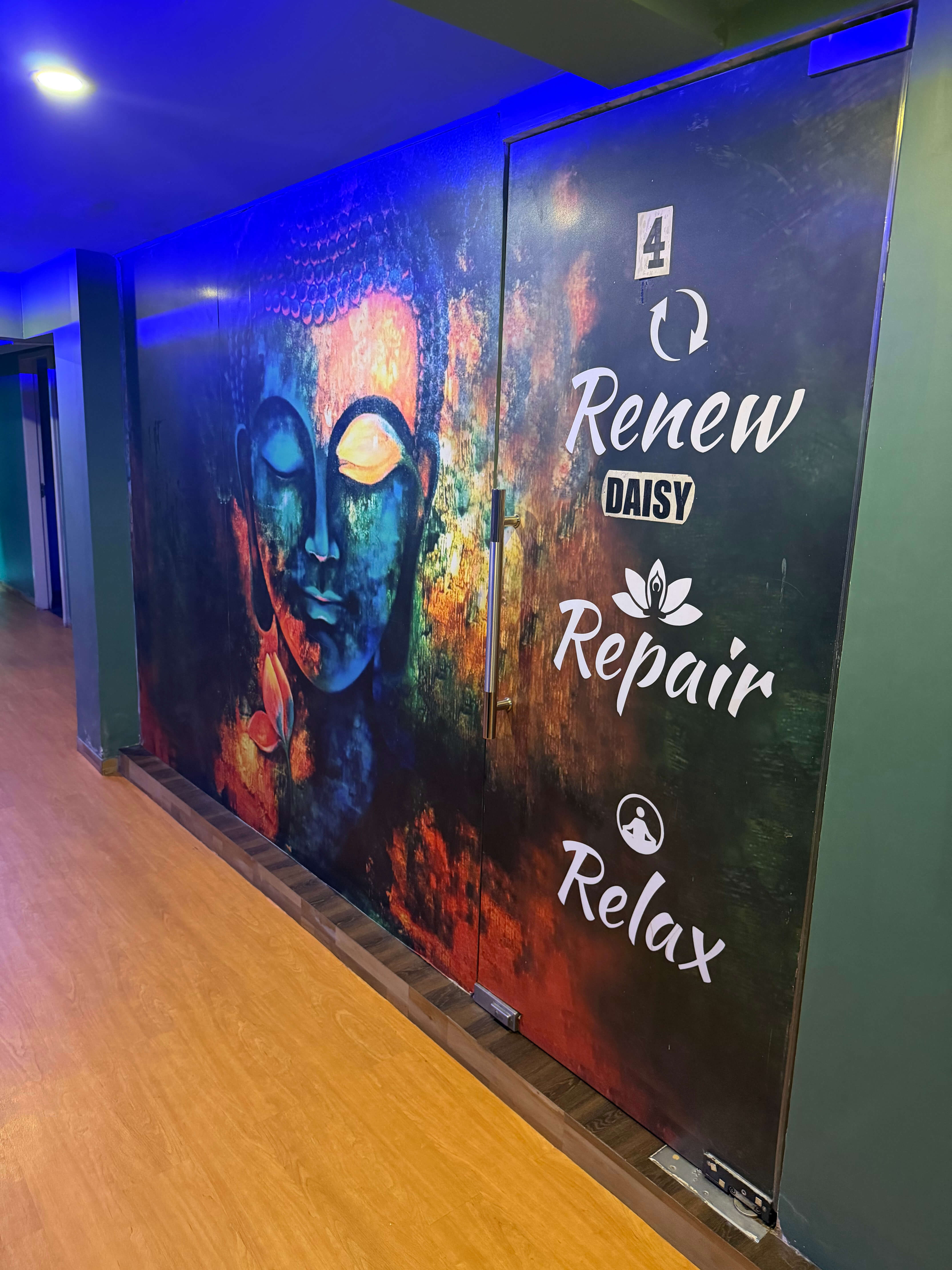 Serene treatment room
